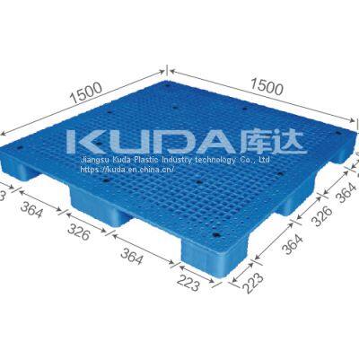 low cost distrubution pallet of china manufacturer 1515B WGJJ PLASTIC PALLET