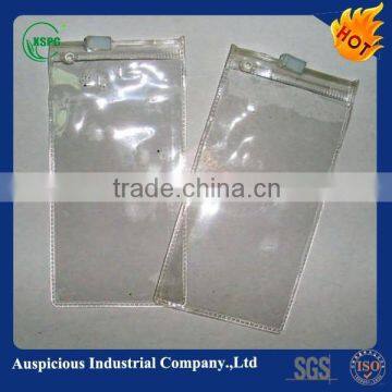 Fire resistant document bag/plastic zipper PVC bag