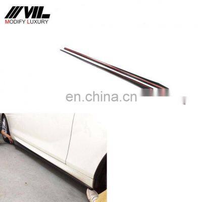 V Style Carbon Fiber F06 Front Side Skirts for BMW F12 F13 2014