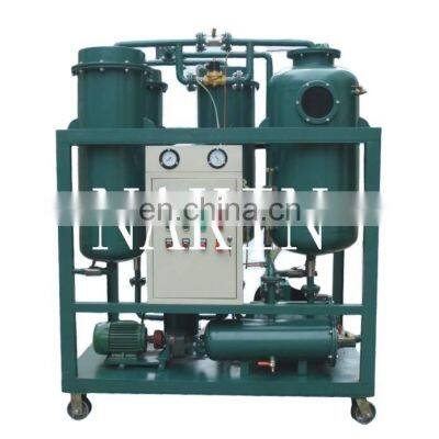 Small Machine Lubricant Oil Filtration Vacuum Turbine Oil Purifier Recycling Machine