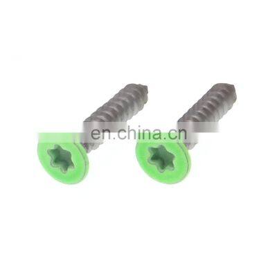 M4 oval head colored decorative wood screw