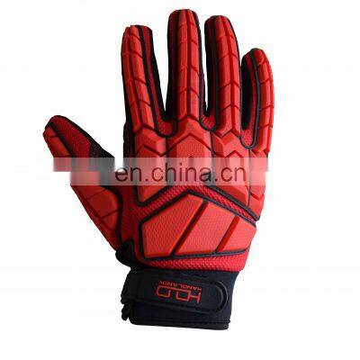 HANDLANDY Waterproof Non-slip Vibration-Resistant Impact Work Safety Gloves photo-3