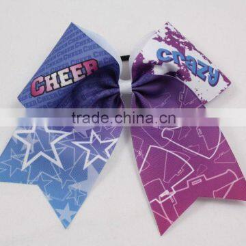 Sublimation Hair Bow,printed Hair Bow