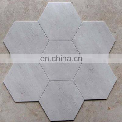 Simple Nordic Antique Hexagon Shape 300*260*115 Tile Art Exhibition Library Floor Tiles photo-2