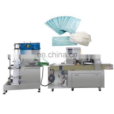 Automatic Restaurant Single Sachet Pouch Bag Baby Alcohol Wet Wipes Paper Tissue Towel Producing Folding Making Packing Machine