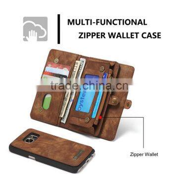 CaseMe Best qualily leather wallet for Samsung S7 wholesale