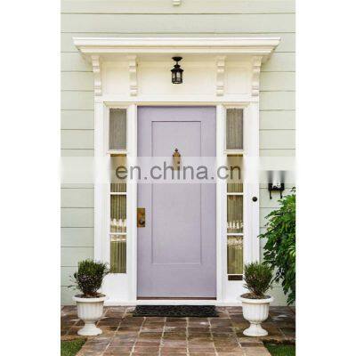 Entrance wood doors wooden grey painting single entry doors