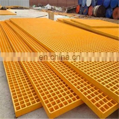 50*50mm FRP fiberglass grating and frp grille mold grating walkway