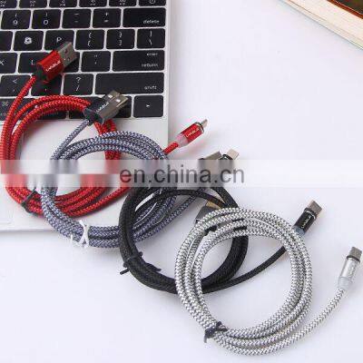 Type C 3 in 1 USB 2.4A High Speed Charging Data Sync Magnetic Cable Charger photo-5