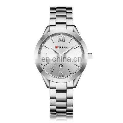 CURREN 9007 Lady Quartz Wristwatch Fashion Rose Gold Women Bracelet Watches Relojes Hombre