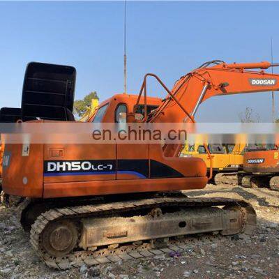 doosan construction machine , used doosan dh150-7 , doosan digger for sale