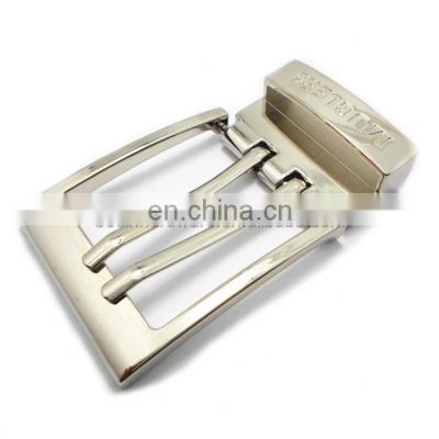 Fashion High Quality Metal Custom Name Double Prong Belt Buckle