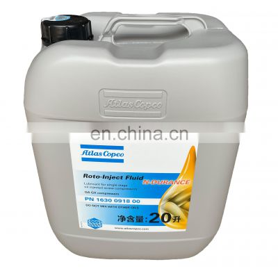 1630091800 Atlas screw air compressor semi-synthetic lubricating oil 20L special oil genuine accessories  2901052200