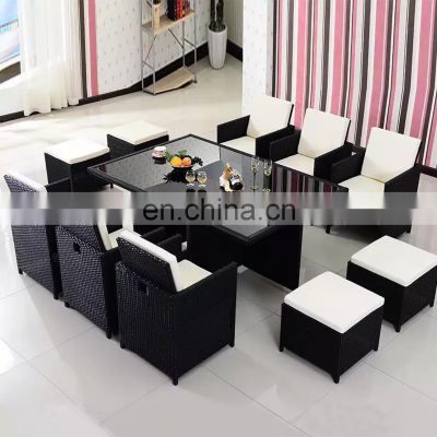 outdoor Design Dining Table Set With 6 Chairs Promotion Dining Room Furnitures garden set