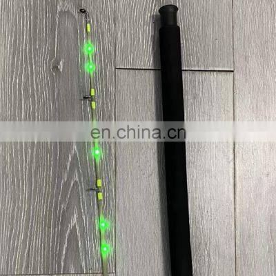 LED light surf fishing rod 2.1m 2.4m 2.7m 3.0m 3.3m 3.6m, fiberglass fishing rod