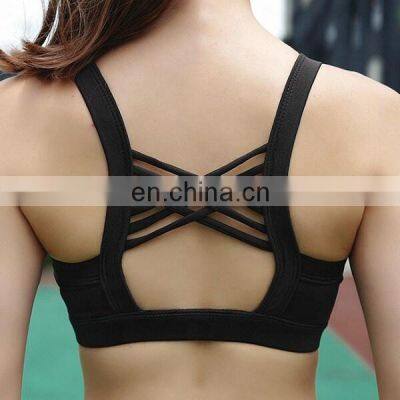 Wholesale Costume Made High Quality Printed Yoga Bra photo-5