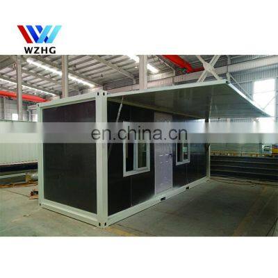 Cheap Price 20ft Flat Pack Container House With Awning & Fork Holes as Homes Office Shops Showing Room photo-4