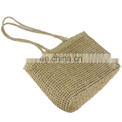 New Trend 2022 Seagrass Handbag 100% Nature OPEN WEAVE VEGAN FRIENDLY SEAGRASS BAG