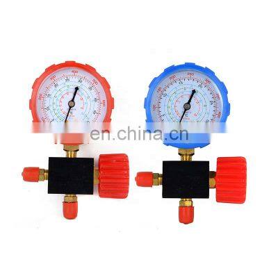 CT-466 ALA  Aluminum Single Manifold Gauge Set HVAC refrigeration system auto air conditioner AC Charging single manifold gauge