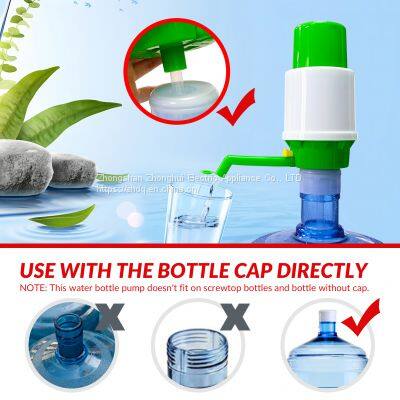 5 Gallon Bottle Plastic Large Drinking Water Pump Boxed photo-3