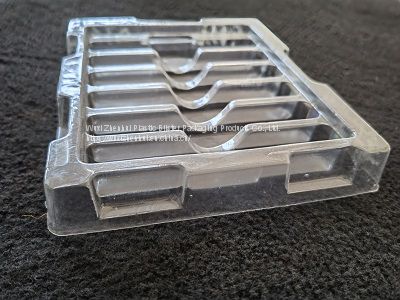 customized thermoforming PET blister trays vacuum forming inner packaging