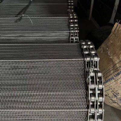 Food Accessories Line Mesh Belt New Product China Manufacturer Steel Slat Conveyor Belt For Food Plants, Food Machines