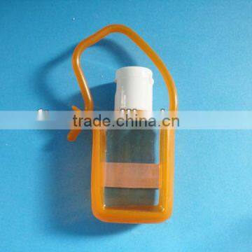 Small PET bottle within a silica gel coat