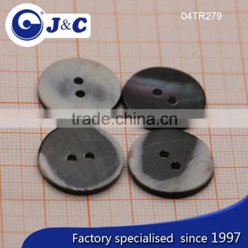 J&C smoke colour Trocas shell buttons for fashion shirt.TR279