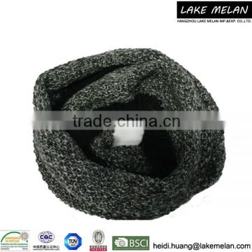 100%Acrylic Knitted Infinity Scarf(Snood) For Men