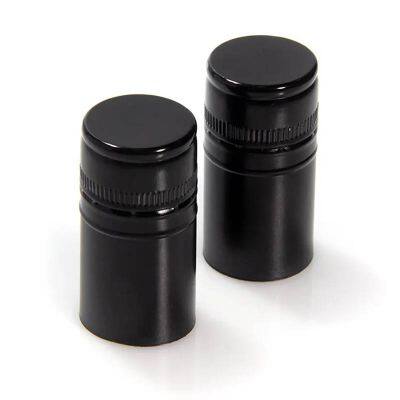 Custom 30x60mm Tamper-Evident Aluminum ROPP Caps, 30mm Wine Cap with Screen Printing