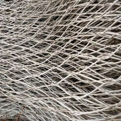 Malha de cabo de arame de aço inoxidável de alta resistência 304 316 trançado à mão com bainha para cerca de jardim/ gaiola de pássaros photo-5