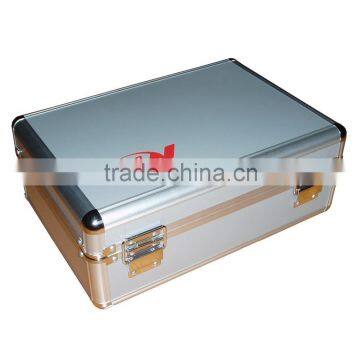 Aluminum Sliver Carrying Display Case With Foam Insert photo-3