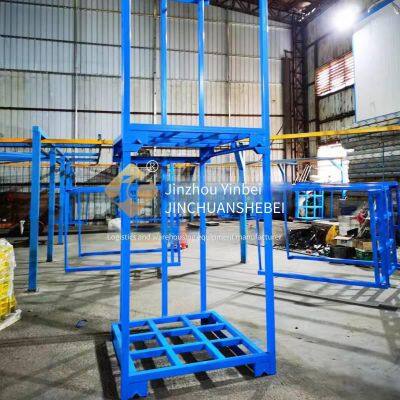 Jinchuan Non-standard Steel Stack Racks, Flexibly Movable, Suitable for Multi-scenario Turnover, Foldable When Unloaded to Save Space