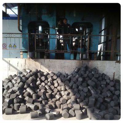 Steel slag particles hot-pressed forming processing factory, fully automatic iron scrap briquetting and pressing machine