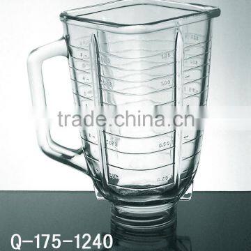 High Quality Glass Beer Mug with Handle