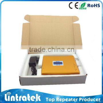 Lintratek Good in India Market High Performance 20dBi Gsm /1800 Booster 2g Dual Band Repeater photo-3