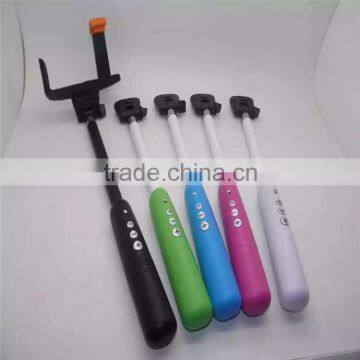 Wholesale alibaba smart mini monopod selfie stick hot sale cable selfie stick