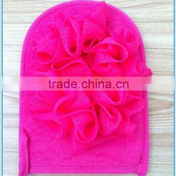 Bath sponge scrub mitt