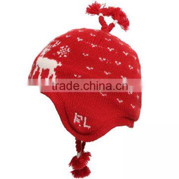 Crochet Knit Winter Hat Children Hat With Animal Designs Knit Hat photo-3