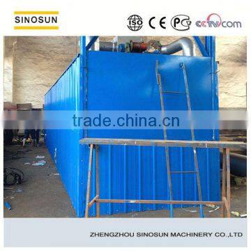Drummed asphalt melting machine