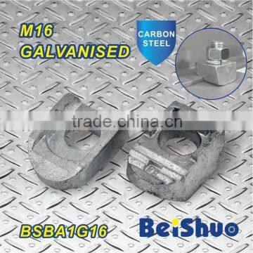 BSBA1G16 steel beam clamp connector galvanised