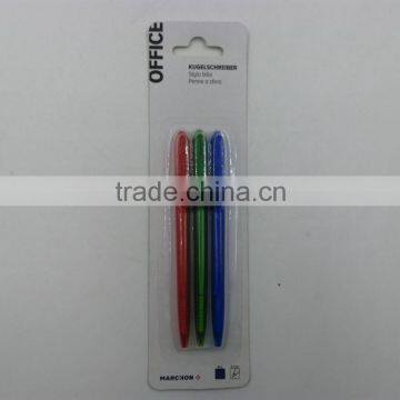 Promotional Ball Pen Platic School Retractable Pen