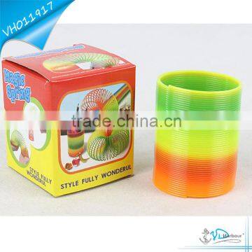 Colorful Promotional Magic Spring Toys for kids