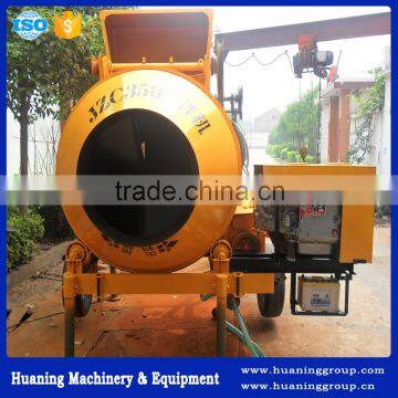 small capacity diesel concrete mixer for exporting