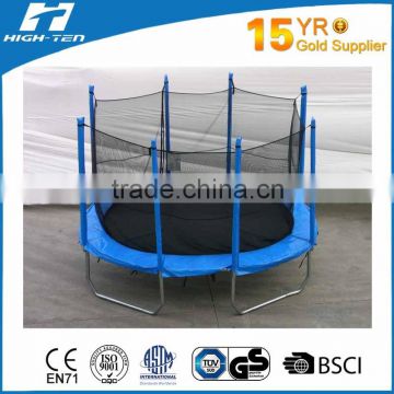 10ft x 15ft Oval Trampolines with Enclosure