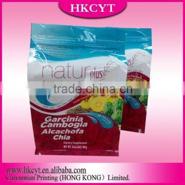 China Supplier Zipper Bag Paper Bag Mylar Protein Powder Bag
