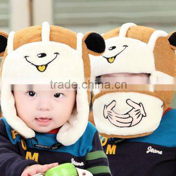 Fashion Brand New Multifunctional With Mouth-muffle Earflap Baby Winter Hats Caps photo-3