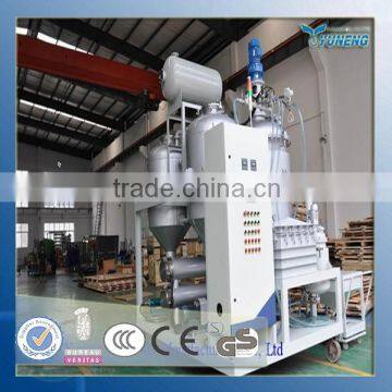 Used engine oil regeneration plant/waste black oil recycling machine with CE certificate