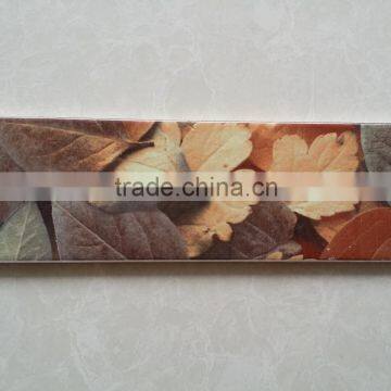 3d inkjet decoration border tile,ceramic border tile