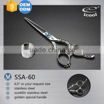 special hair scissors made of 440c